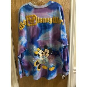 Walt Disney World 50th Grand Finale Anniversary Tie Dye Spirit Jersey XL NWOT